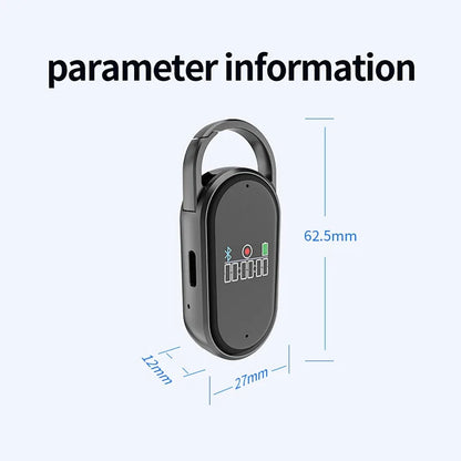 AI Voice Recorder Dictaphone with Real-Time Transcription and Translation Audio Recording Noise Reduction for Lectures Meeti