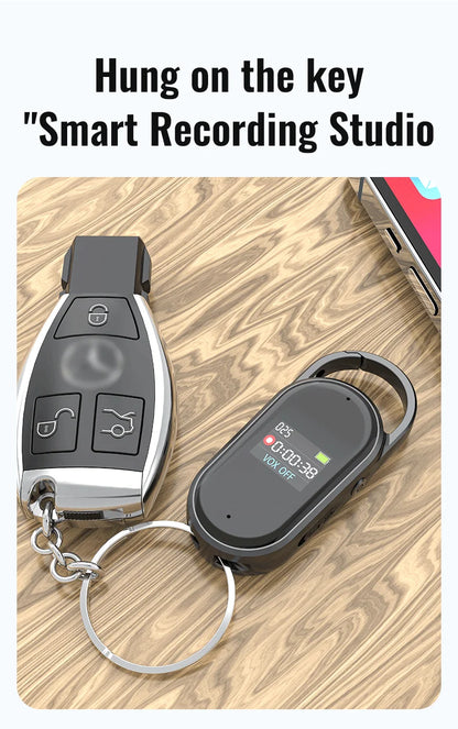 AI Voice Recorder Dictaphone with Real-Time Transcription and Translation Audio Recording Noise Reduction for Lectures Meeti