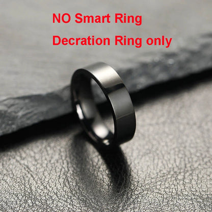 2025 Smart Ring with Charging Case for Men Women, Battery Life, 10 Days, Health Monitor, 5ATM Waterproof, Multiple Sports Mode