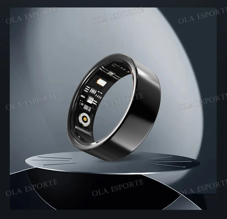 2025 Smart Ring with Charging Case for Men Women, Battery Life, 10 Days, Health Monitor, 5ATM Waterproof, Multiple Sports Mode