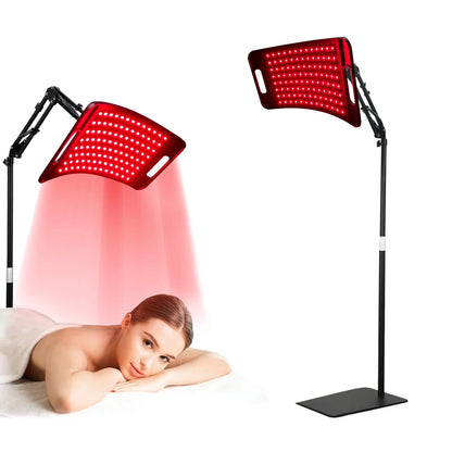 Red Light Lamp for Body Infrared Light Panel with Stand 660nm Red Light &850nm Near Infrared Light Device